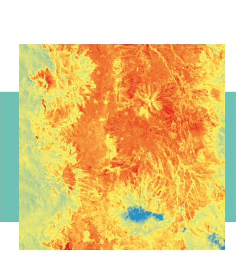 Urban Heat Islands map