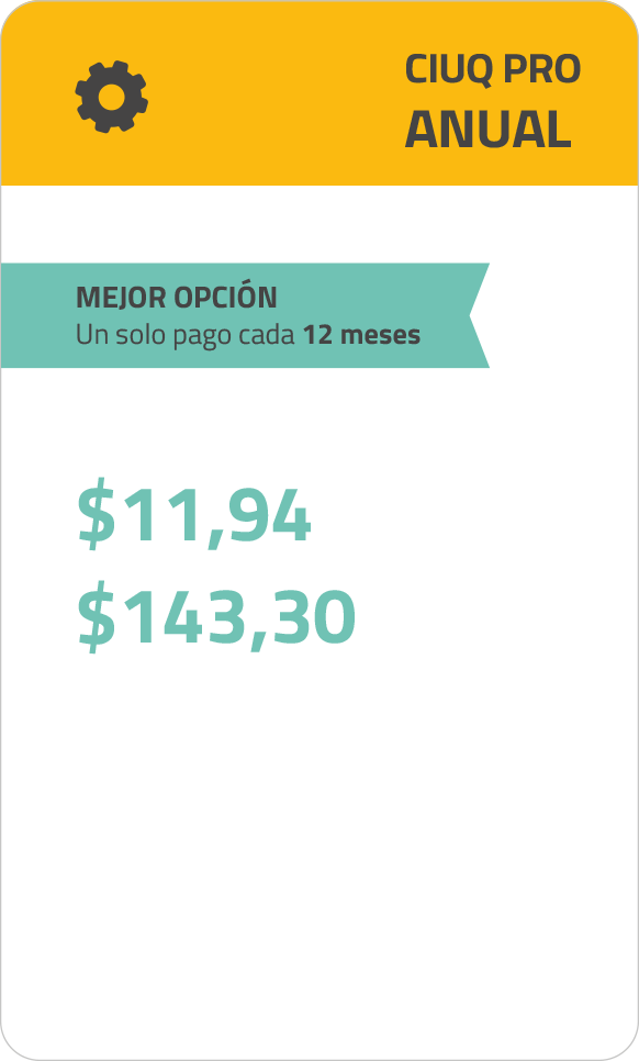 12 meses. pago mensual de 11.94 usd o anual de 143.30 usd