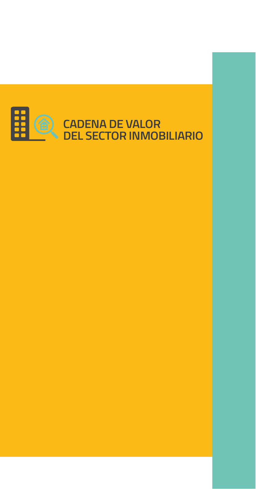 Cadena de valor del sector inmobiliario